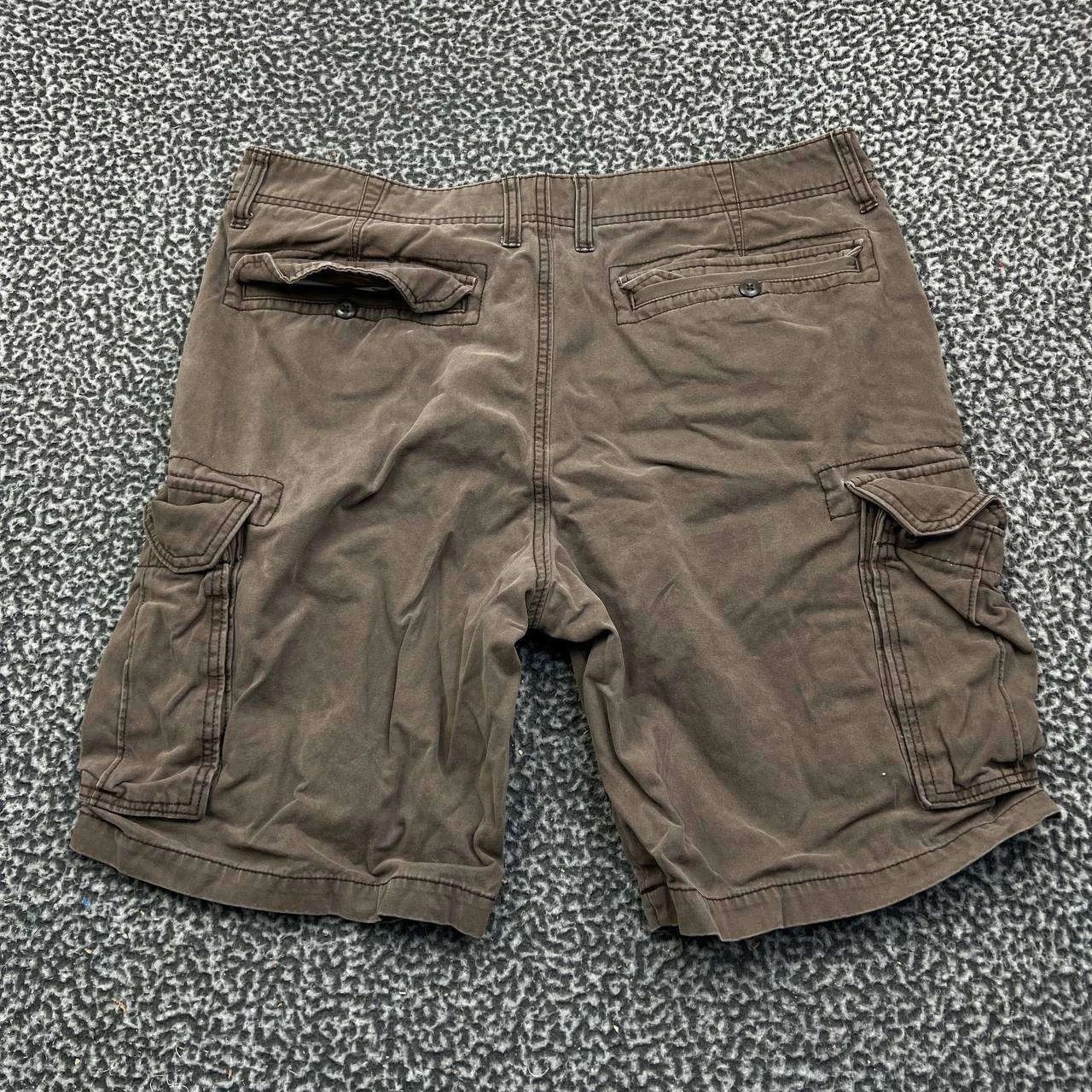 Old Navy Old Navy Cargo Shorts Men 36 Brown Pockets Outdoor Cotton Size US 36 / EU 52 - 2 Thumbnail
