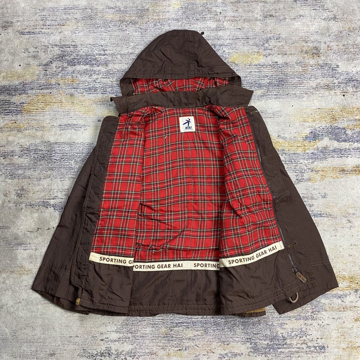 Hai Sporting Gear × Issey Miyake Vintage hai sporting gear jacket brown Size US M / EU 48-50 / 2 - 10 Thumbnail