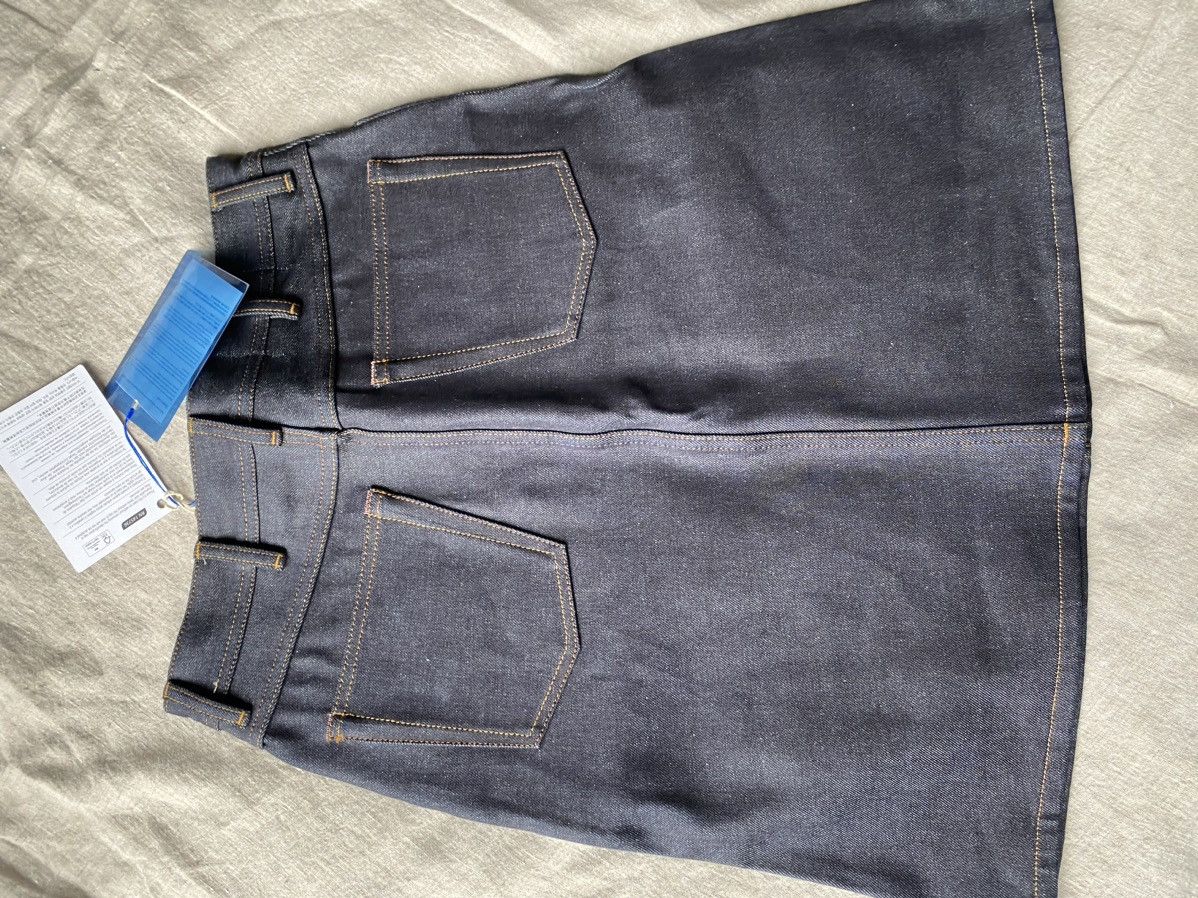 Acne Studios Acne Studios Bla Konst Indigo Classic A-line Denim Skirt Size 27" / US 4 / IT 40 - 7 Thumbnail