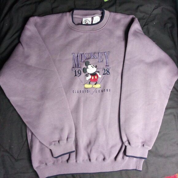 Disney Vintage Disney Mickey Mouse Classic Legend Sweatshirt Size US XL / EU 56 / 4 - 2 Thumbnail