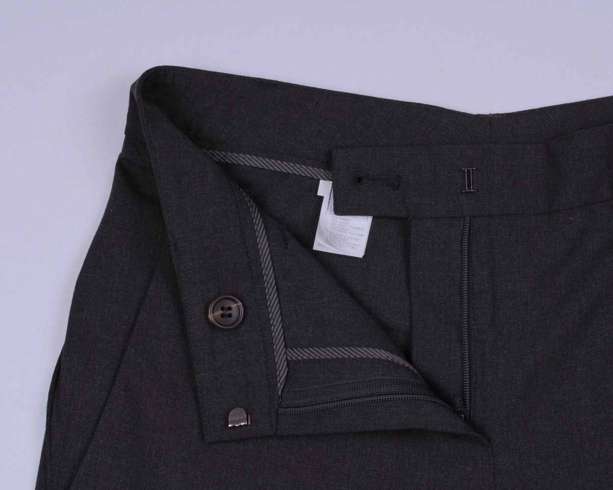 Brunello Cucinelli × Designer BRUNELLO CUCINELLI Wool Blend Dark Gray Ankle Pants Size 27" / US 4 / IT 40 - 18 Thumbnail