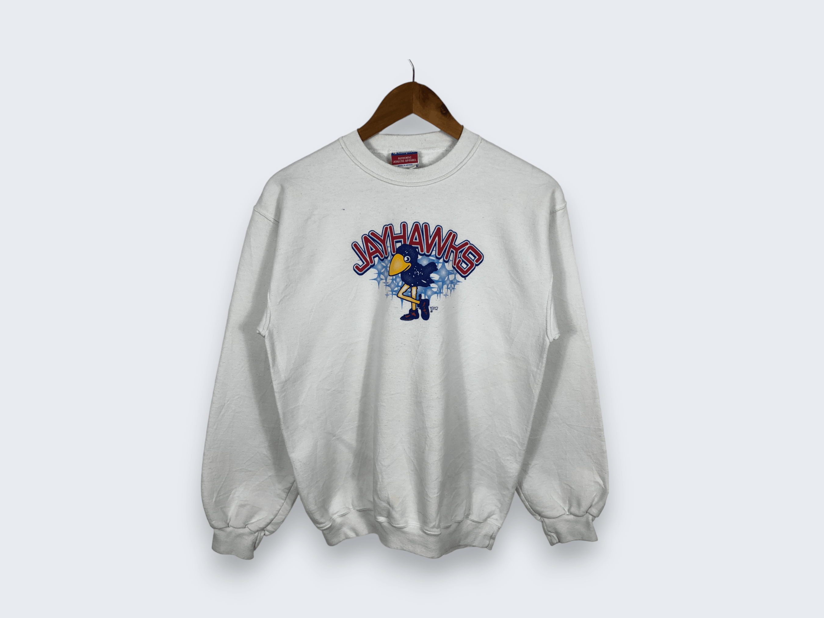 Champion × Vintage Vintage Champion Jayhawks Sweatshirt SWT366 Size US S / EU 44-46 / 1 - 1 Thumbnail
