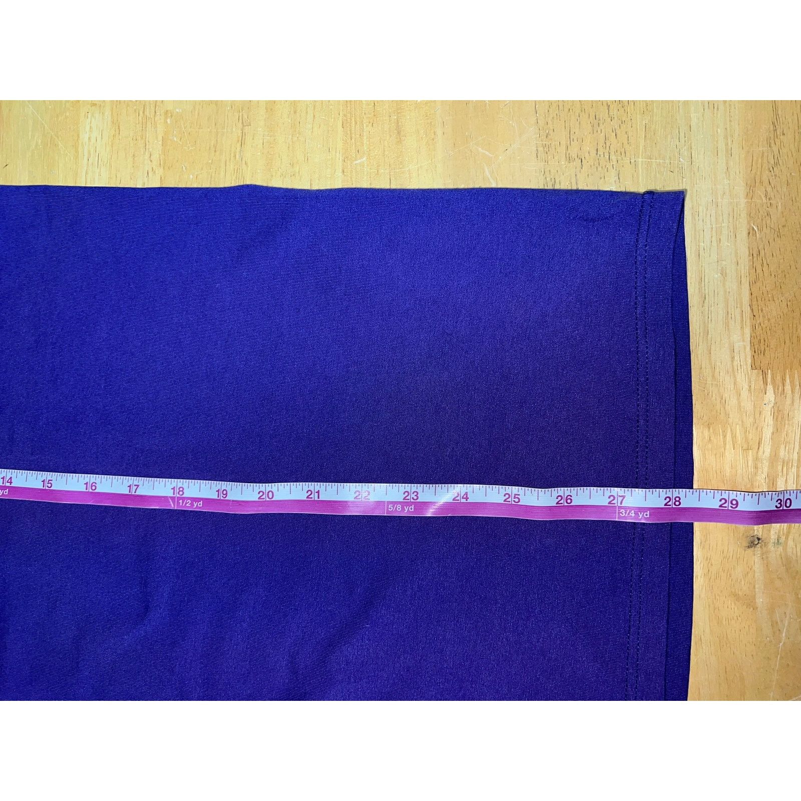 Jerzees Vintage Purple Blank Shirt Jerzees USA Made 50/50 Tee 90s L Size US L / EU 52-54 / 3 - 7 Thumbnail