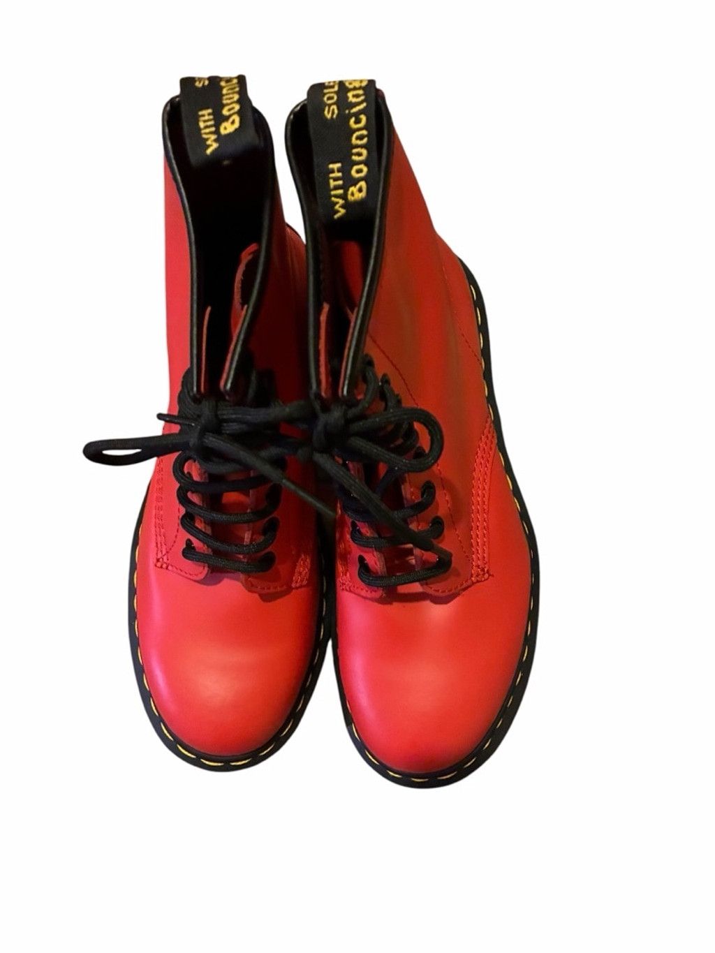 Dr. Martens Dr. Martens 1460 Satchel Red Smooth Boots US 8 Size US 8 / IT 38 - 3 Thumbnail