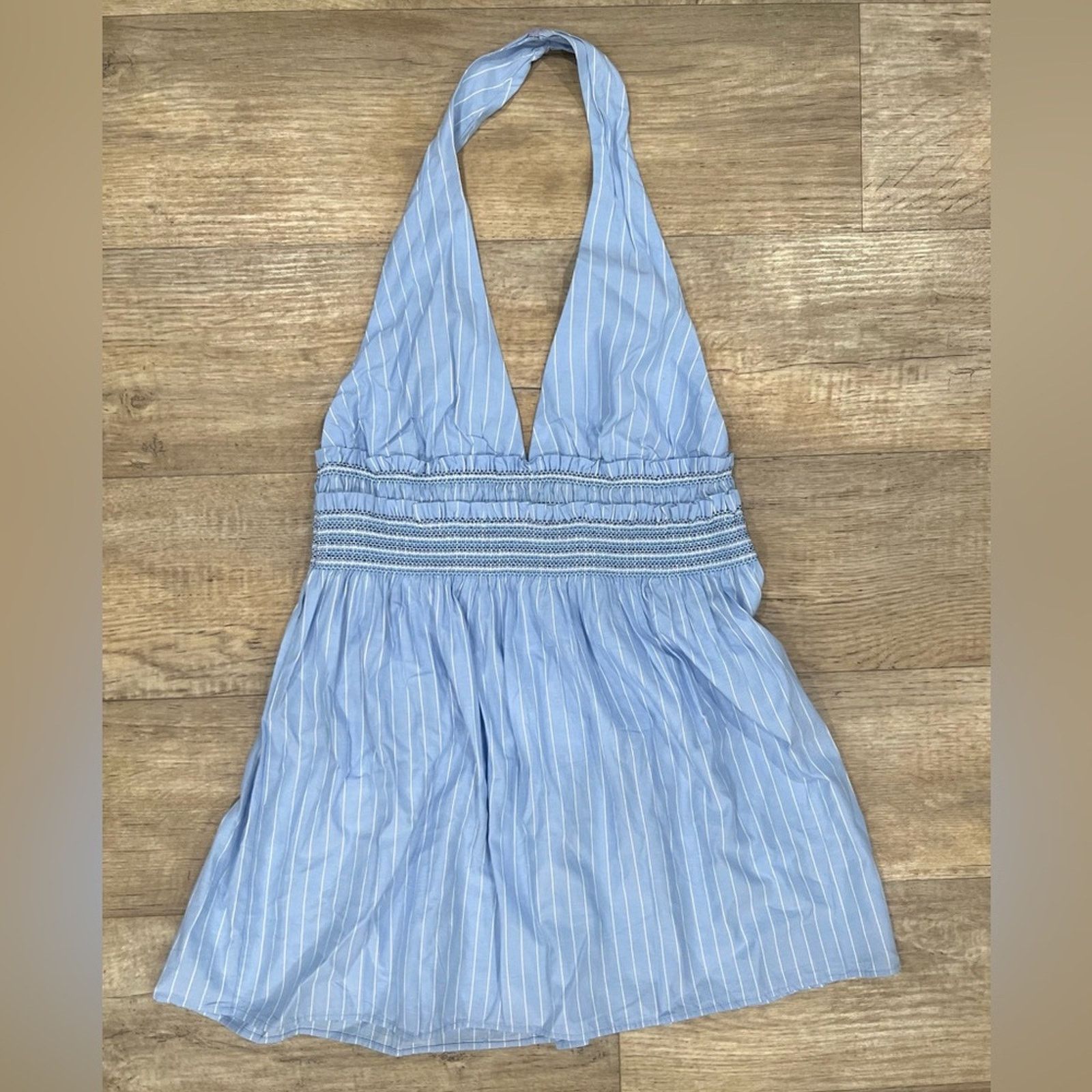 Zara RARE!!! ZARA BLOGGER FAVE!!! Mini Halter Dress NWT Size L / US 10 / IT 46 - 19 Thumbnail