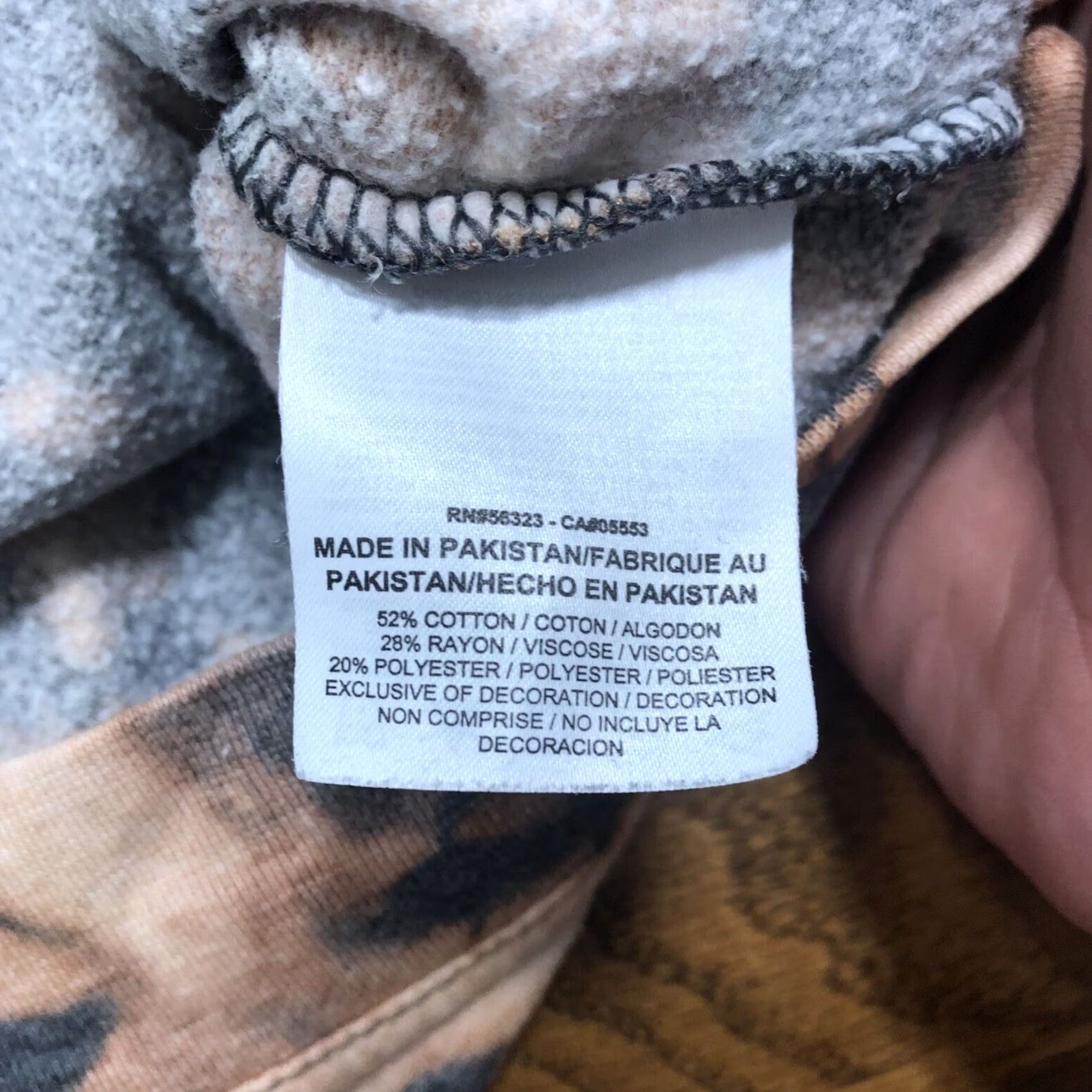 Nike Nike Womens Sweatshirt Hoodie S Crewneck Pockets Tie Dye Acid Wash Gray Cotton Blend Fleece 1 Of 1 Custom Modern Activewear Mens Womens Girls Boys Size S / US 4 / IT 40 - 5 Thumbnail