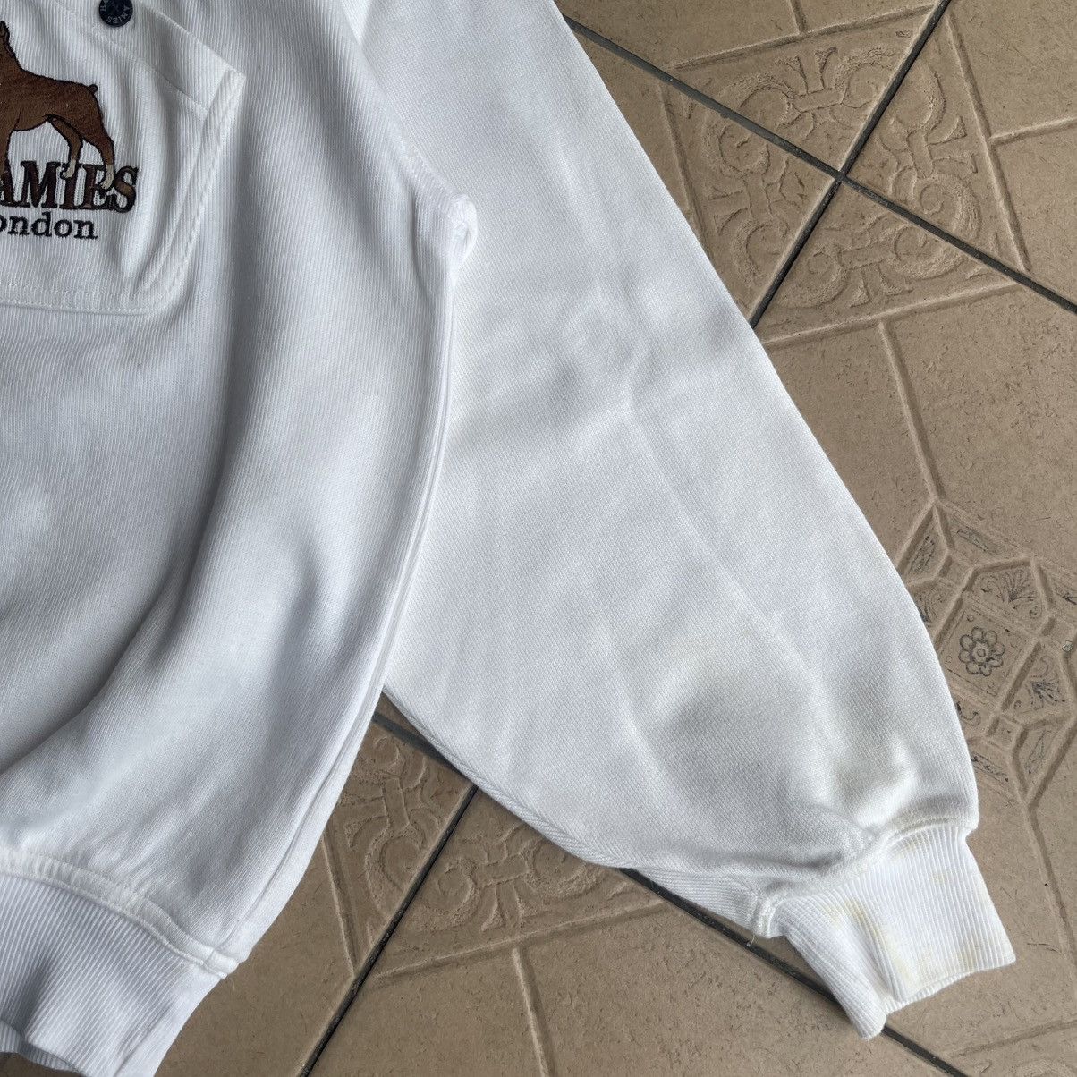 Hardy Amies × Japanese Brand Hardy Amies Sport Sweatshirt (Refer Photo) Size US M / EU 48-50 / 2 - 7 Thumbnail