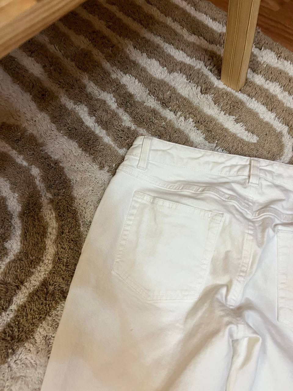 Dolce & Gabbana × Vintage Women’s Dolce&Gabbana Vintage White Pants Size IT40 Size 27" / US 4 / IT 40 - 18 Thumbnail