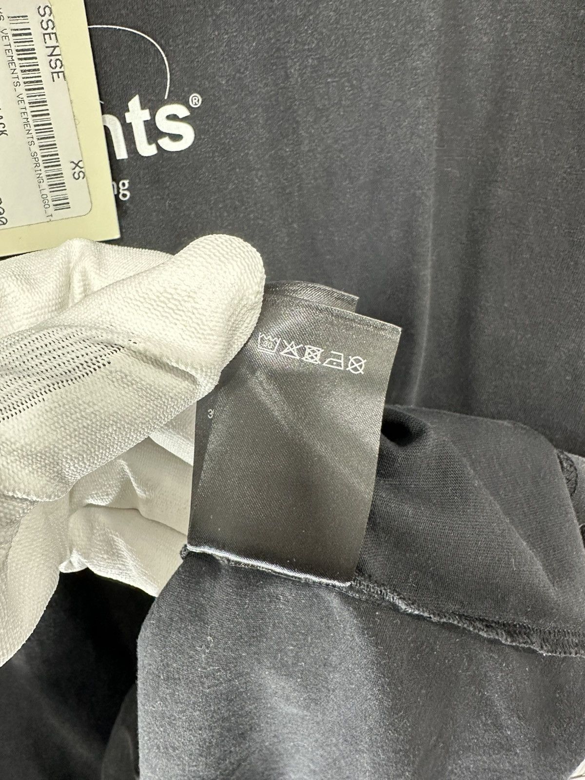 Vetements Vetements Spring Water Tee Black Xs Size US XS / EU 42 / 0 - 13 Thumbnail
