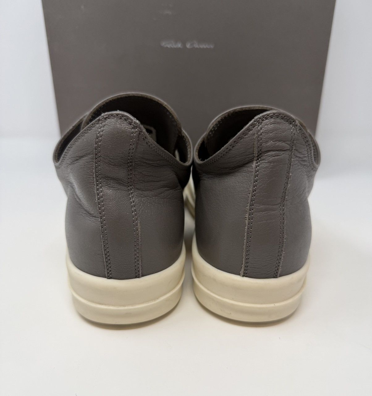 Rick Owens Rick Owens Ramone Low Top Sneaker Dust/Milk Size US 5 / IT 35 - 3 Thumbnail