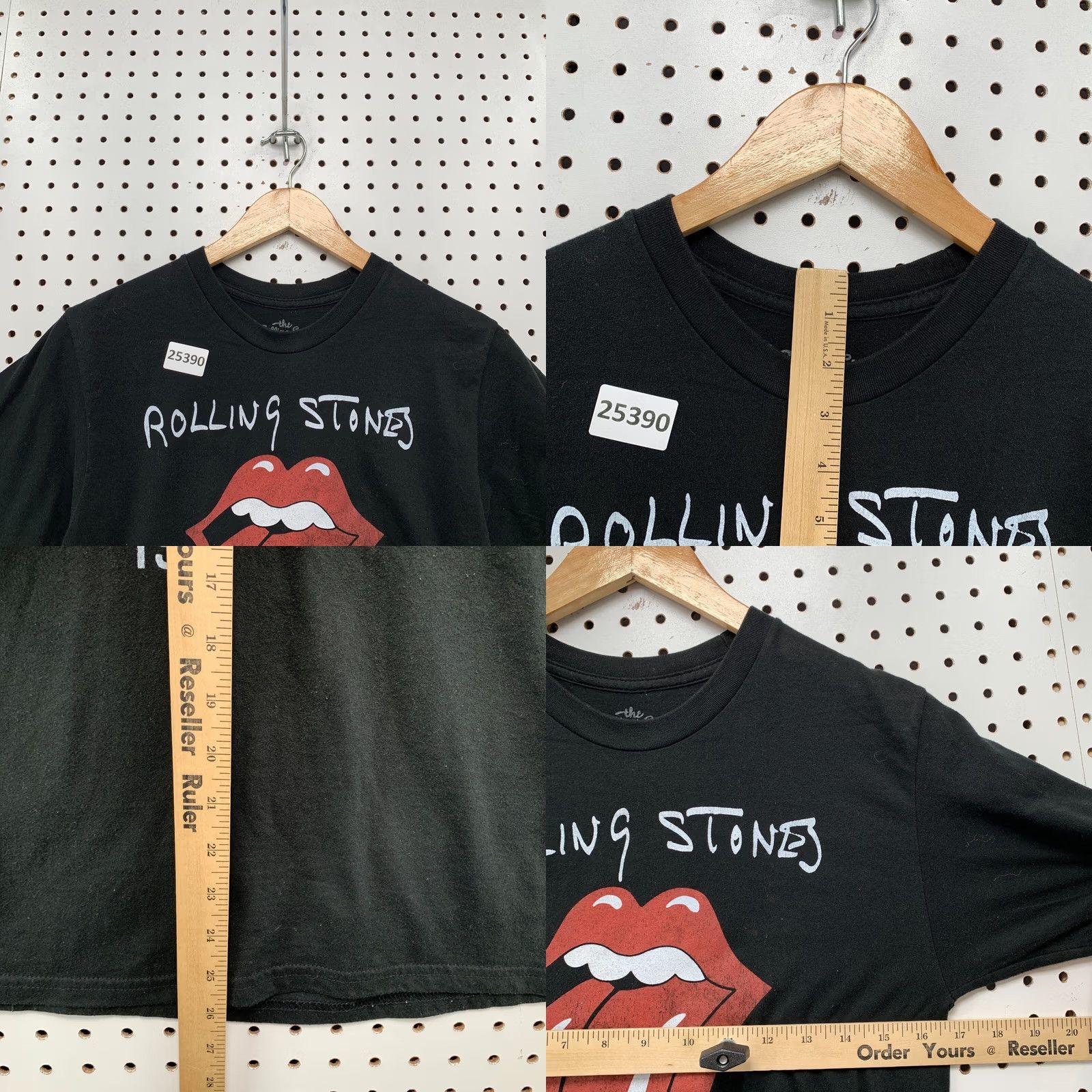 Vintage VINTAGE The Rolling Stones Shirt Black 1975 American tour Graphic Adult Small Band 17x26 Size US S / EU 44-46 / 1 - 8 Thumbnail
