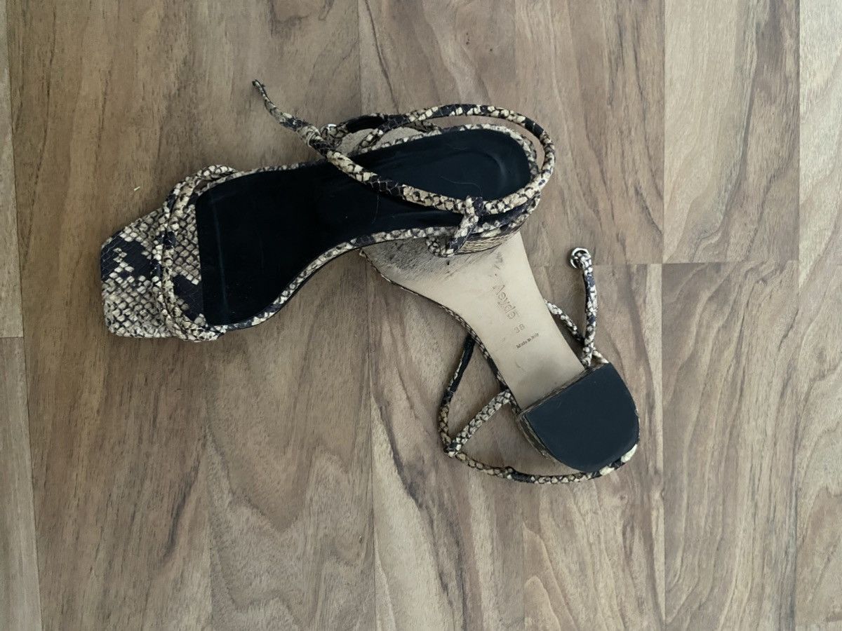 aeyde Aeyde leather snake sick Size US 7 / IT 37 - 3 Thumbnail