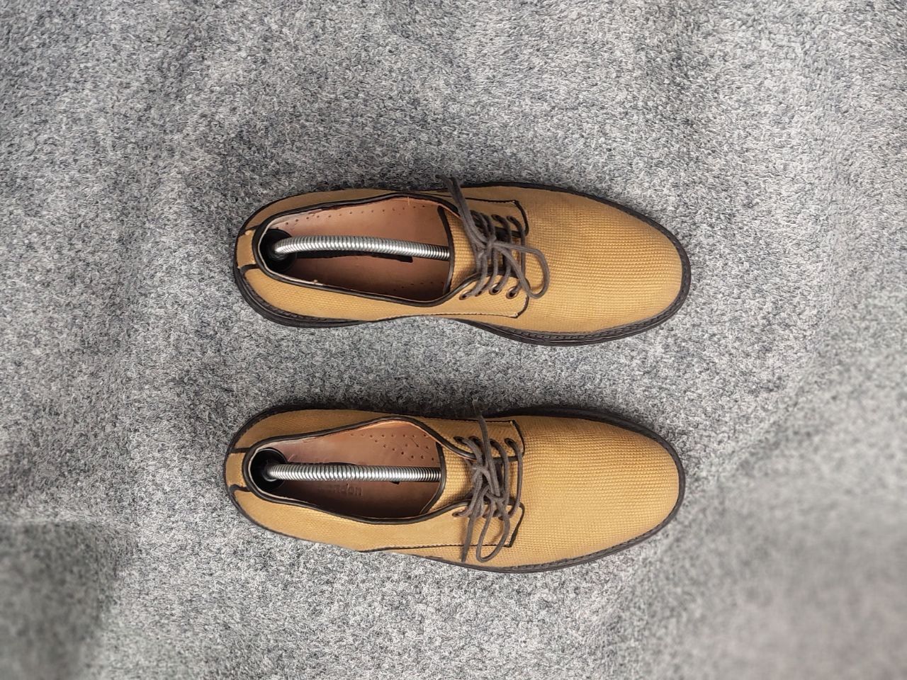 YMC You Must Create Design YMS Lace-up Canvas derby Brogue Shoes Size US 9 / EU 42 - 4 Thumbnail