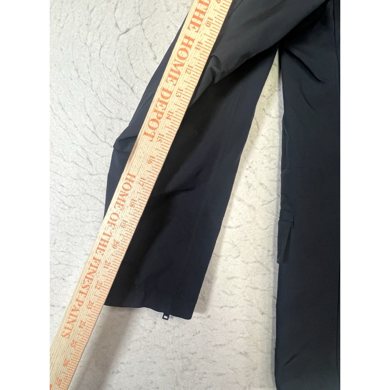 Theory Theory Jacket Cempos Fuel Canvas Windbreaker Hooded NWT Small Mens Black Rain Compact Fall Spring Casual Zip Canvas Polyester Polyester Exterior Size US S / EU 44-46 / 1 - 5 Thumbnail