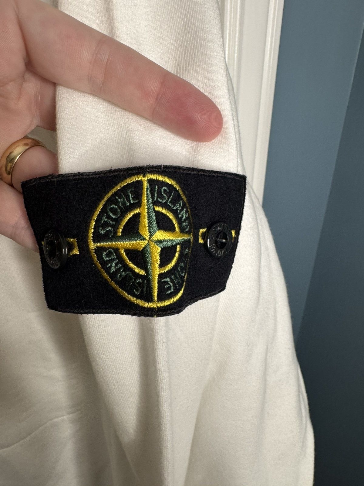 Stone Island Stone Island Sweater Cotton Sweater w/ Pocket & Drawstring Size US XXL / EU 58 / 5 - 4 Thumbnail