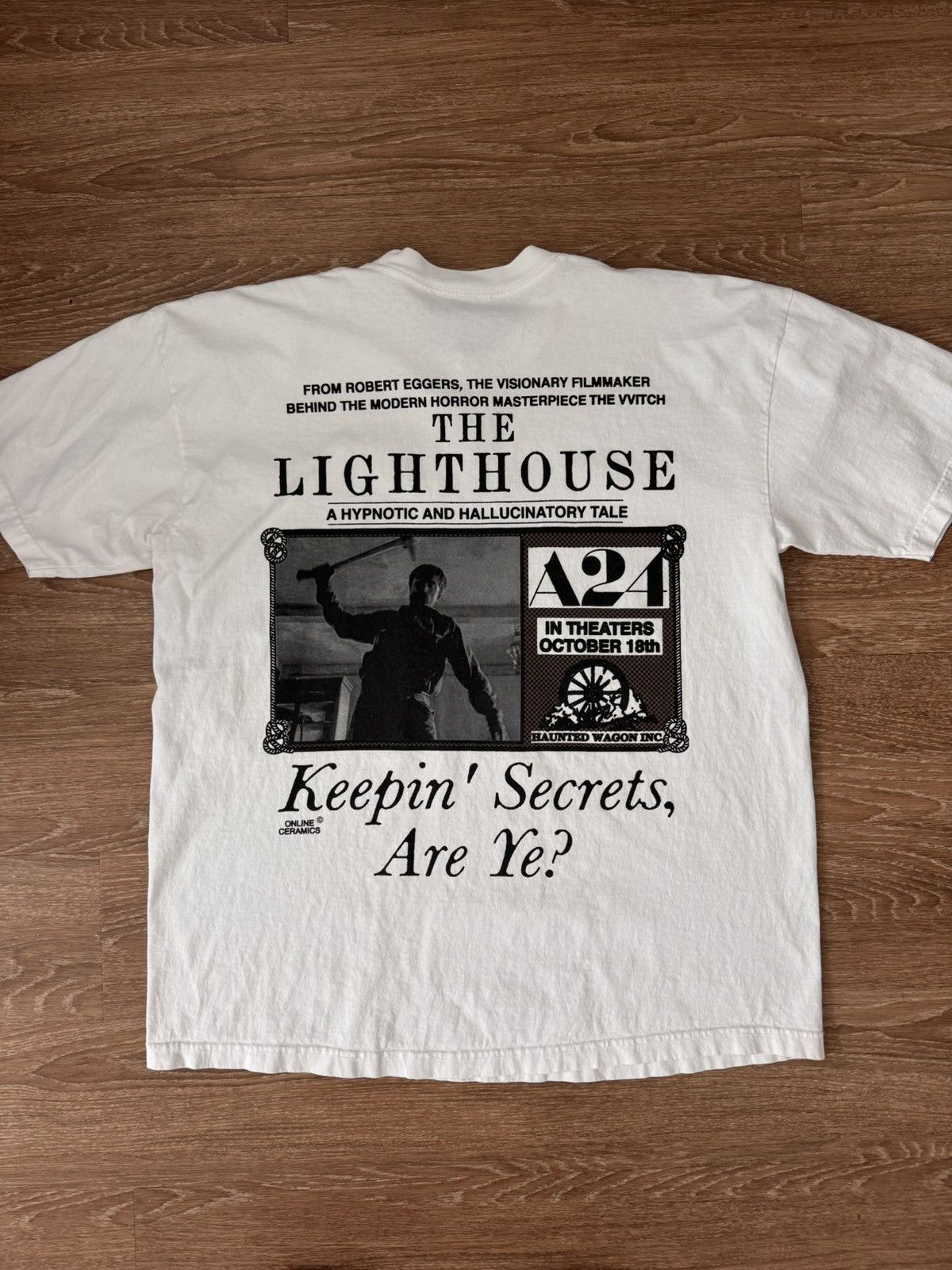 A24 × Online Ceramics Online ceramics x A24 The lighthouse tee Size US XL / EU 56 / 4 - 3 Thumbnail