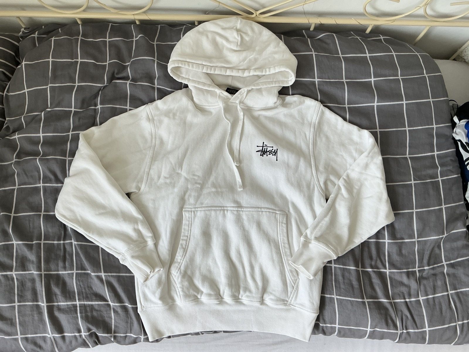 Stussy Stussy Hoodie white Size US S / EU 44-46 / 1 - 1 Thumbnail