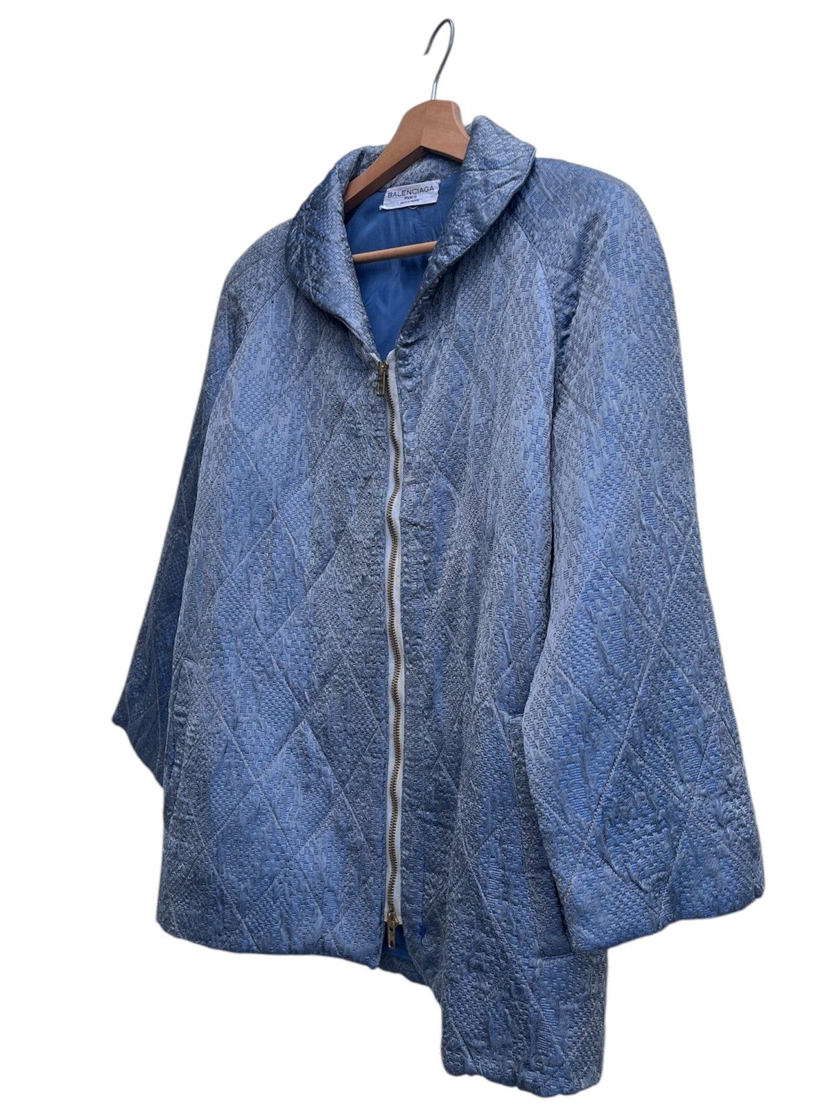 Balenciaga Archive Balenciaga Paris Zipped Up Quilted Jacket Size M / US 6-8 / IT 42-44 - 5 Thumbnail