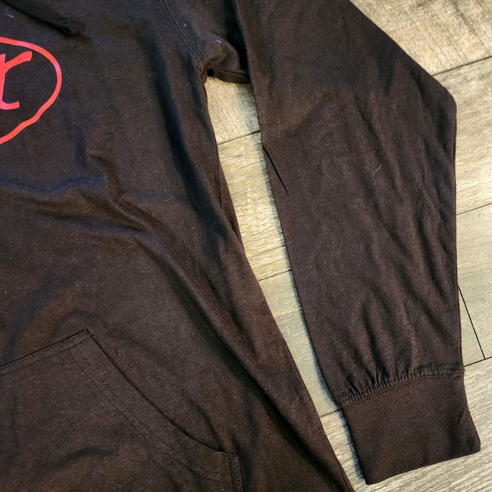 Vintage Peterbilt Lightweight Hoodie Mens XL Pullover Black Official Licensed Trucking Size US XL / EU 56 / 4 - 6 Thumbnail