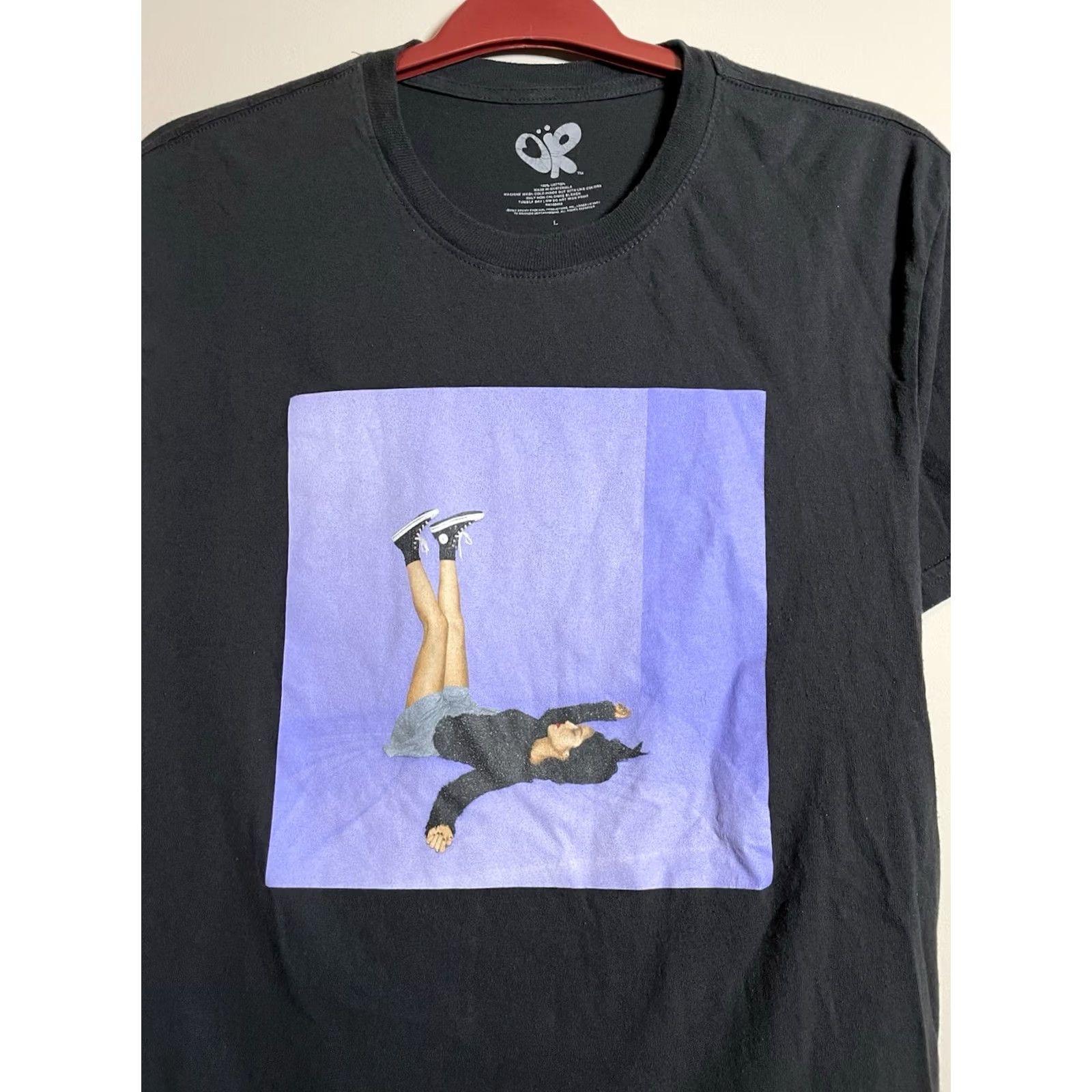 Vintage VINTAGE Olivia Rodrigo Guts Tee T-Shirt Women L Black 100% Cotton Short Sleeve Casual Party/Cocktail Travel Mens Womens Size L / US 10 / IT 46 - 3 Thumbnail
