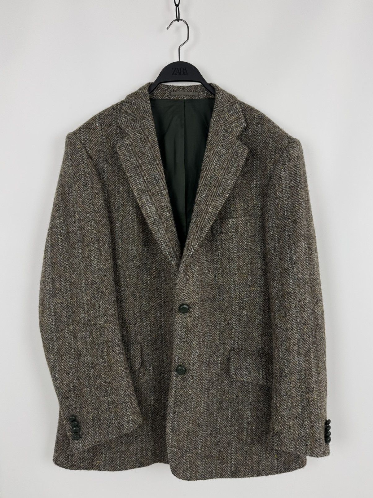 Harris Tweed Harris Tweed Wool Blazer Jacket Size US L / EU 52-54 / 3 - 3 Thumbnail