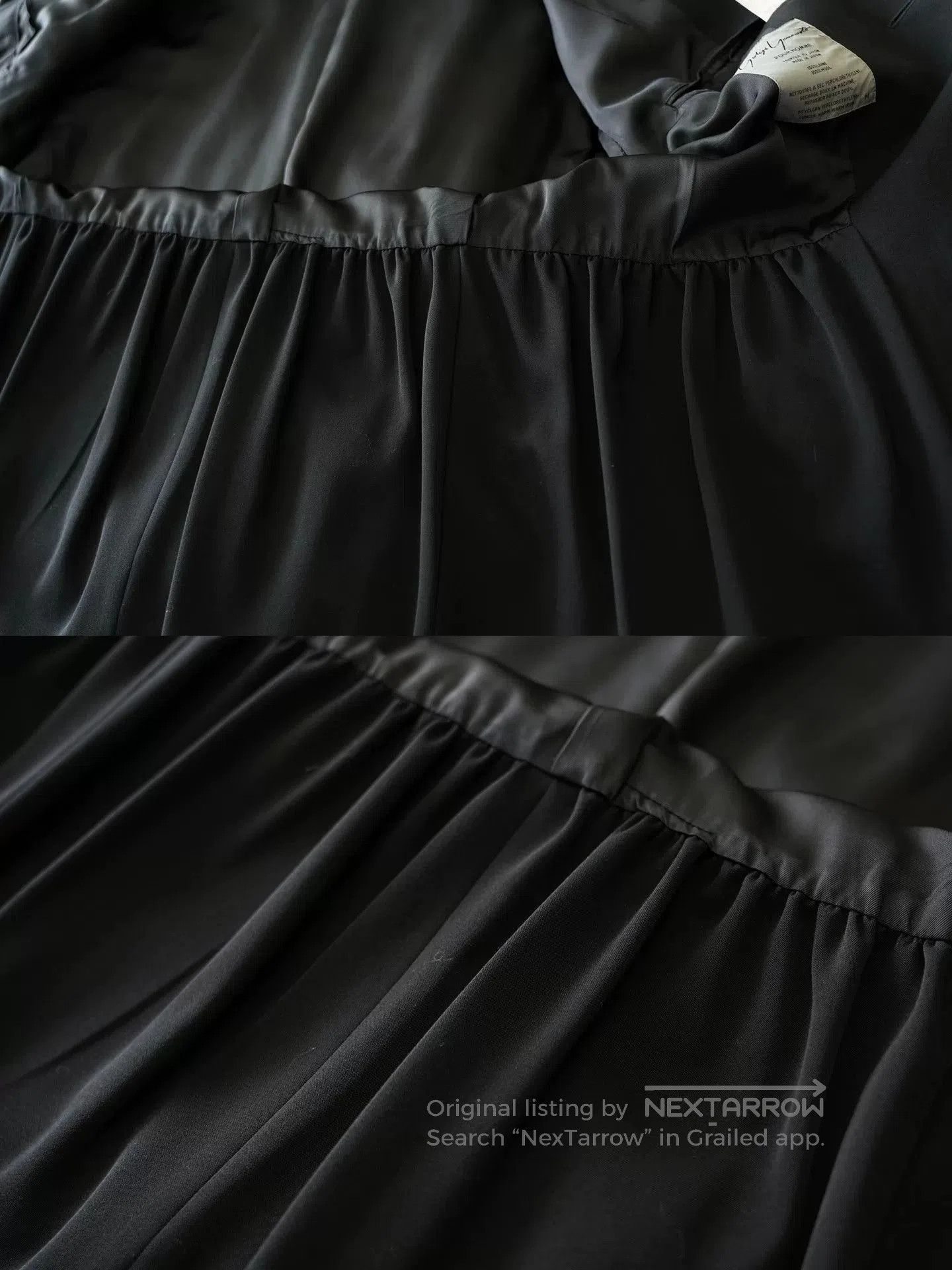 Yohji Yamamoto Yohji Yamamoto Black Jacket with Unique Details. Size US M / EU 48-50 / 2 - 8 Thumbnail