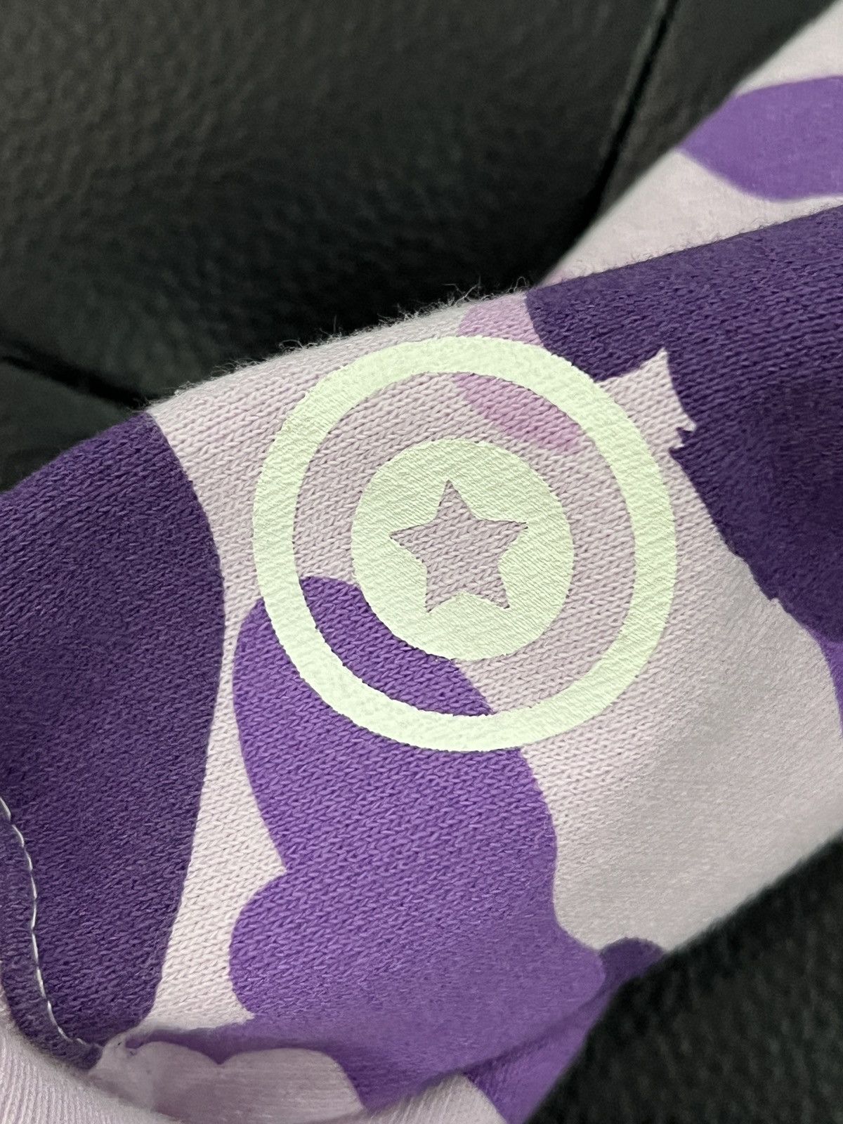 Bape A Bathing Ape Taipei Exclusive Purple Camo Shark Zip Hoodie Size US XL / EU 56 / 4 - 10 Thumbnail