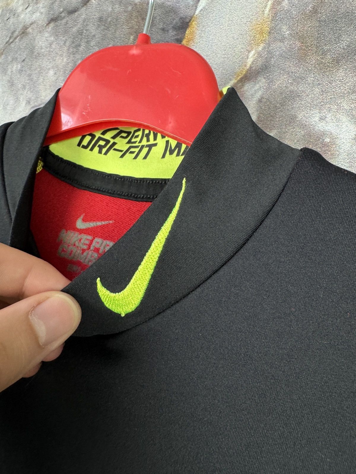 Nike Nike Pro Combat Dri - Fit Compression Long Sleeve Shirt Size US S / EU 44-46 / 1 - 6 Thumbnail