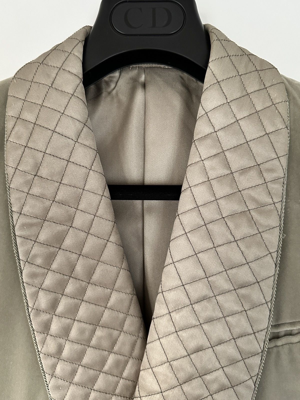 Gucci Gucci by Tom Ford sage velvet blazer Size 46R - 10 Thumbnail