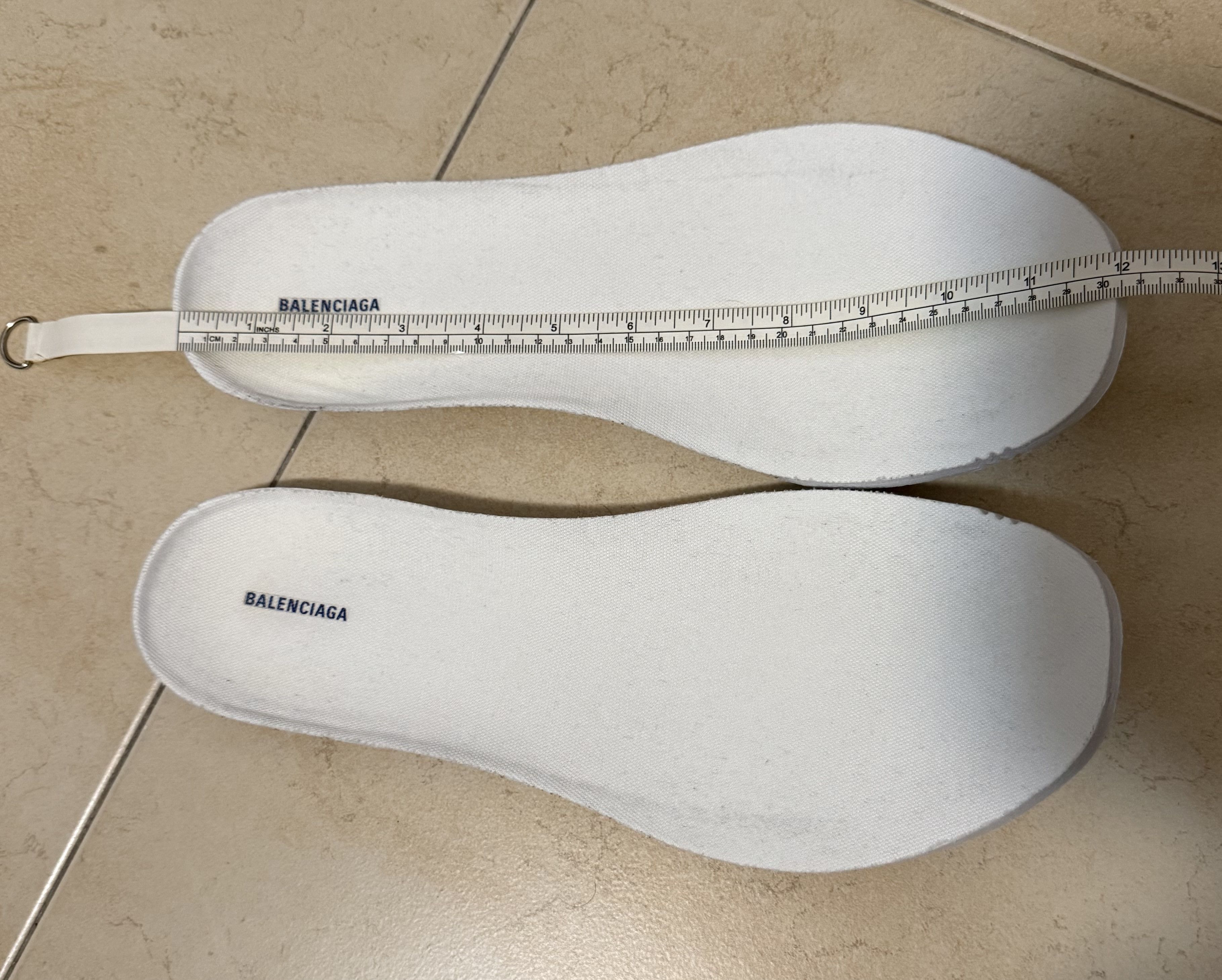 Balenciaga Balenciaga Cargo Sneakers gray and blue Size US 10.5 / EU 43-44 - 9 Thumbnail