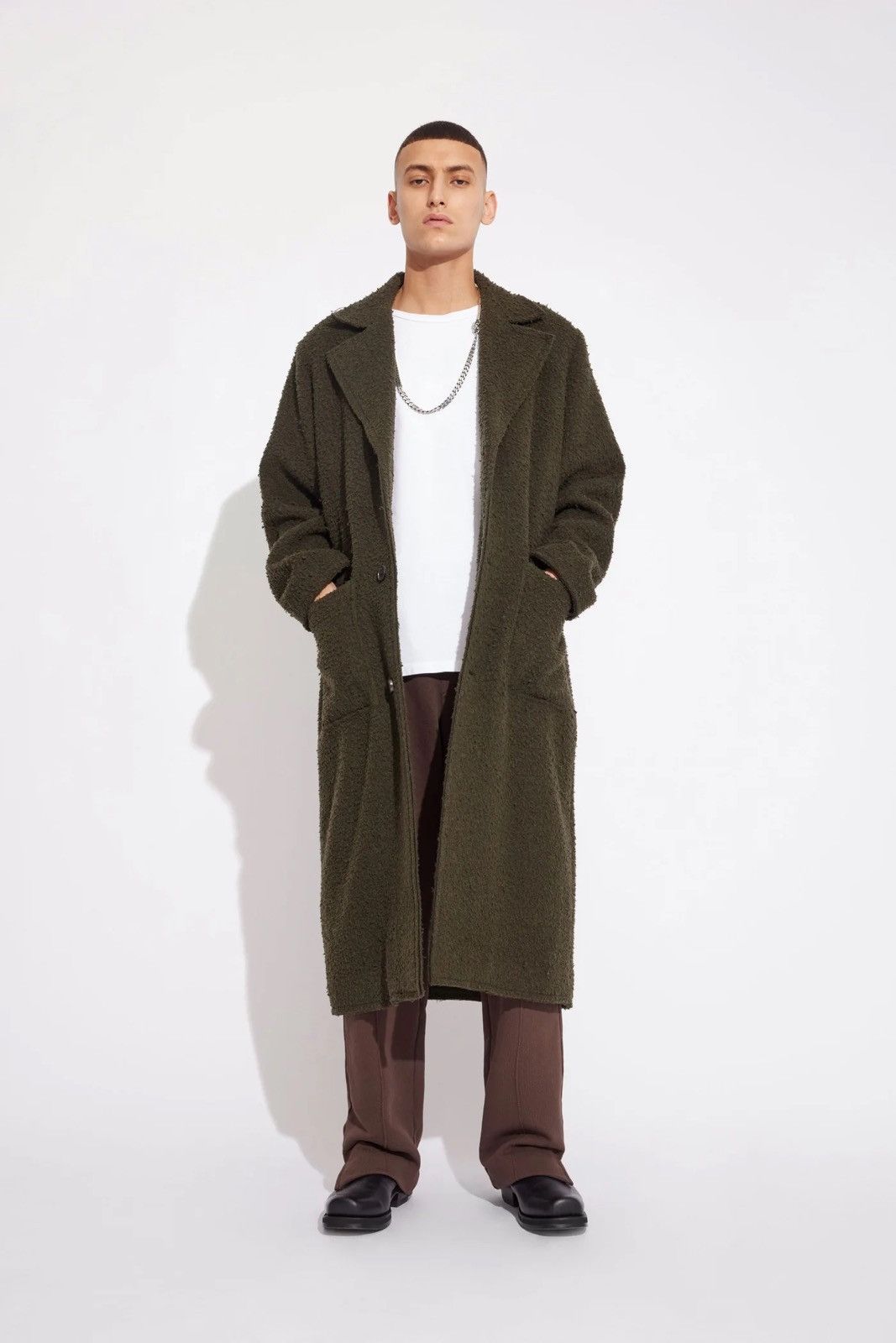 !DS! SS22 Won Hundred New York Dark Green Coat