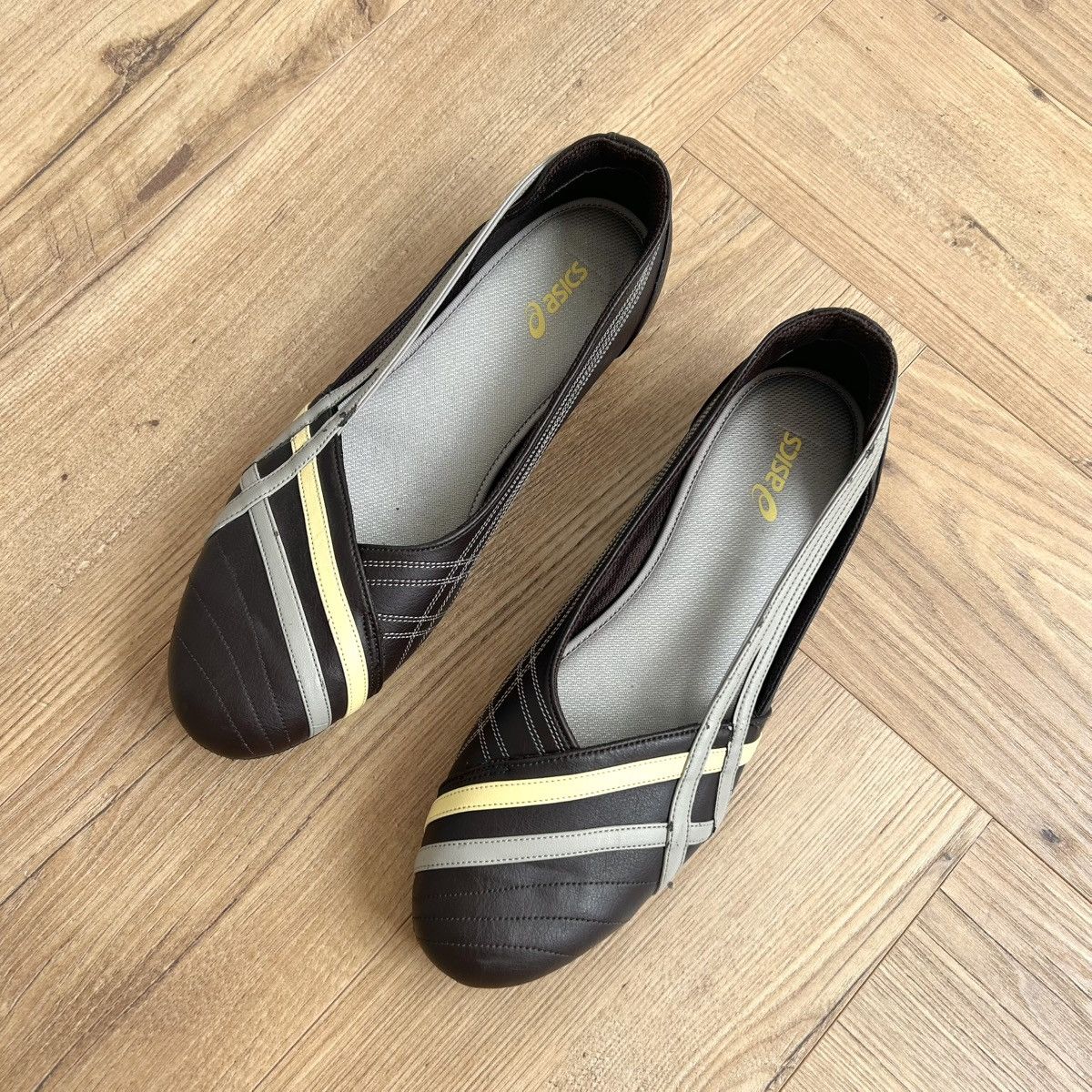Asics Vintage Asics Brown Ballet Flats Size US 9 / IT 39 - 2 Thumbnail