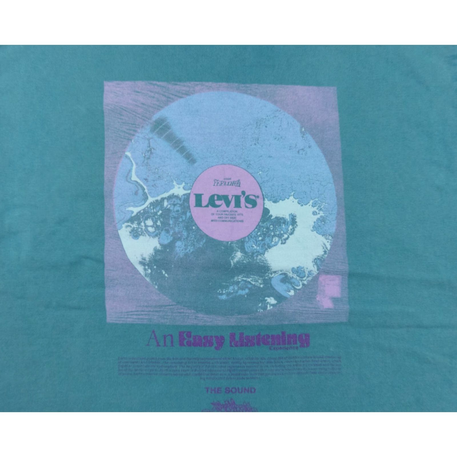 Levi's Levi's Shirt Adult XL Blue Short Sleeve Crew Neck Logo Graphic Tee Men Mens Size US XL / EU 56 / 4 - 2 Thumbnail