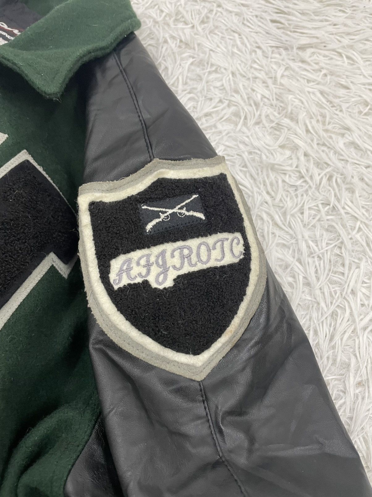 Japanese Brand AFJROTC Class Of 08 Varsity Jacket by Powers Size US M / EU 48-50 / 2 - 5 Thumbnail