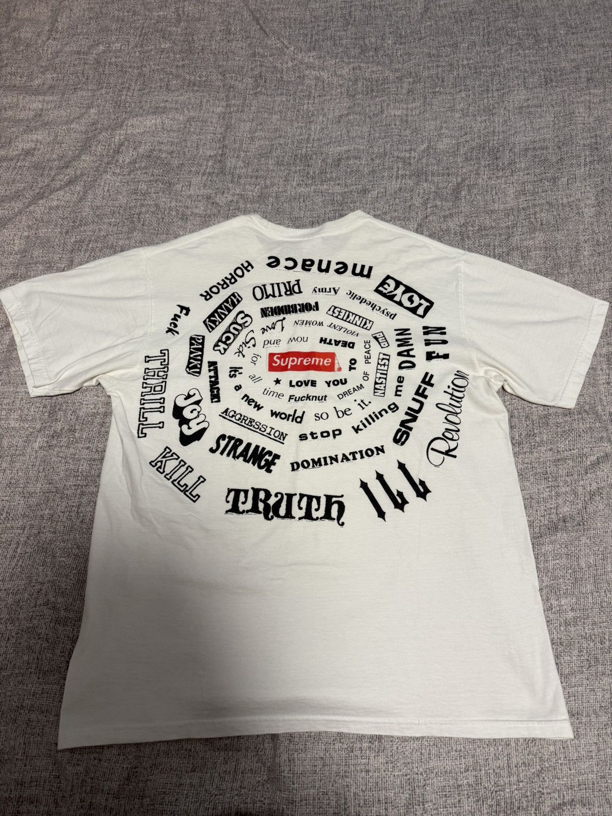 Supreme Supreme ss21 spiral tee T-shirt Size US M / EU 48-50 / 2 - 4 Thumbnail