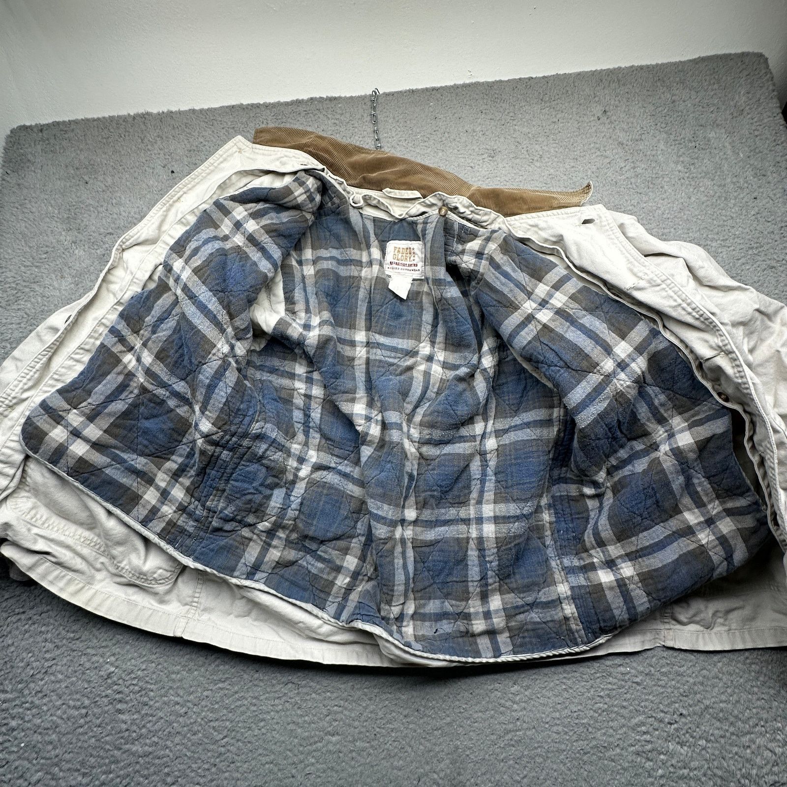 Faded Glory VTG Faded Glory Expedition Series Lined Duck Canvas Coat XL Size US XL / EU 56 / 4 - 9 Thumbnail