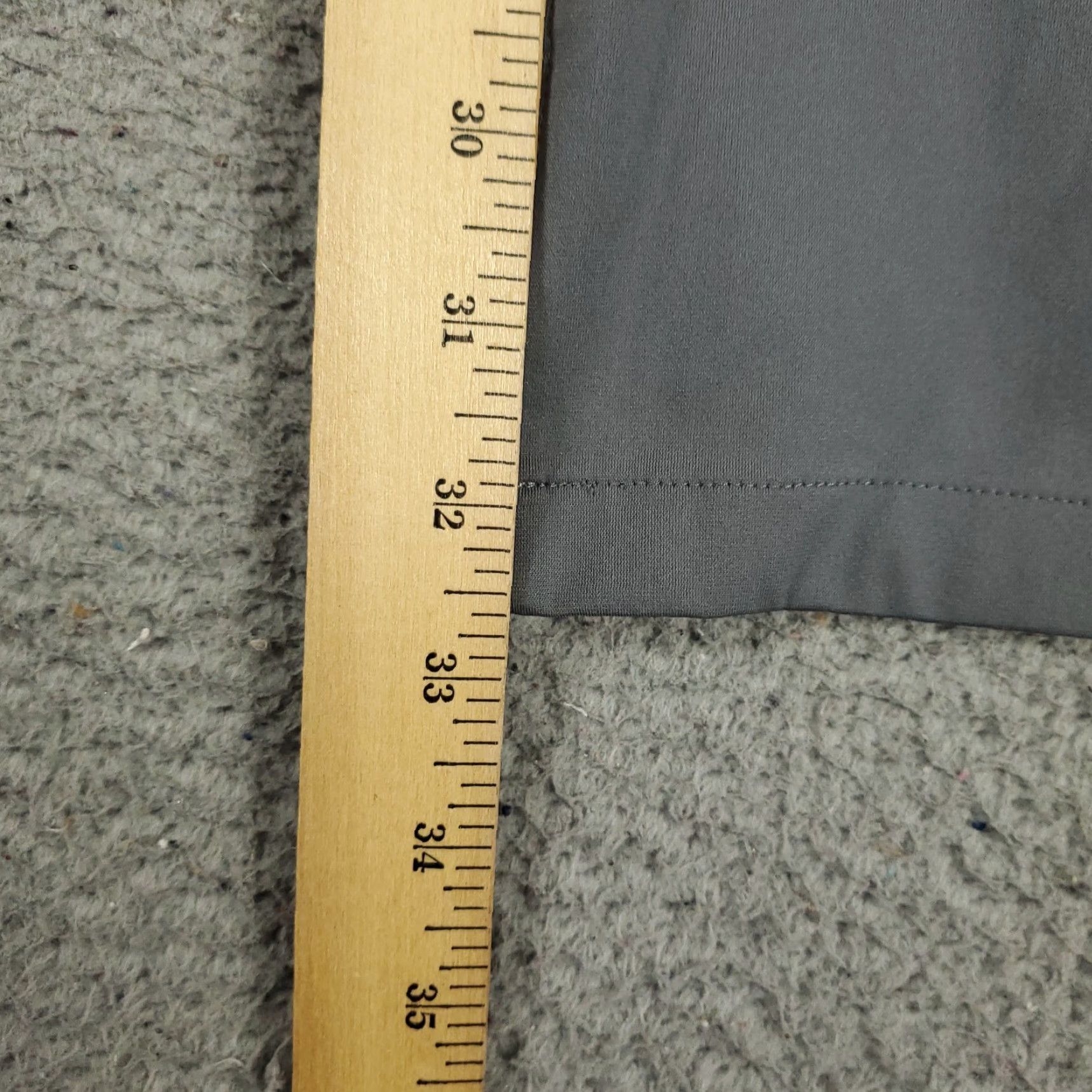 Rhone Rhone Mens Pants 40x32 Gray Flat Front Chino Trousers Regular 40 Inseam Black? No, Gray. Size US 40 / EU 56 - 5 Thumbnail