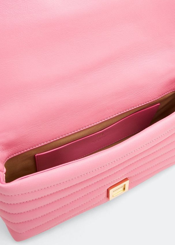 Givenchy o1srvl11e0225 Size: OS / Small 4G Quilted Bag in Pink Size ONE SIZE - 4 Thumbnail