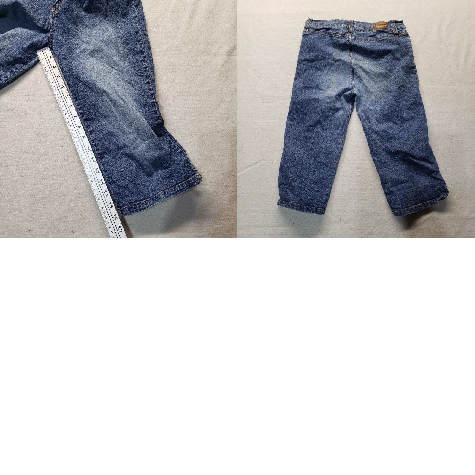 Vintage VINTAGE Bongo Jeans Capri Denim Blue Medium Wash Women’s Size 11 Capris Adult Womens Jeans Capris Blue Denim 11 Women Size 32" / US 10 / IT 46 - 8 Thumbnail