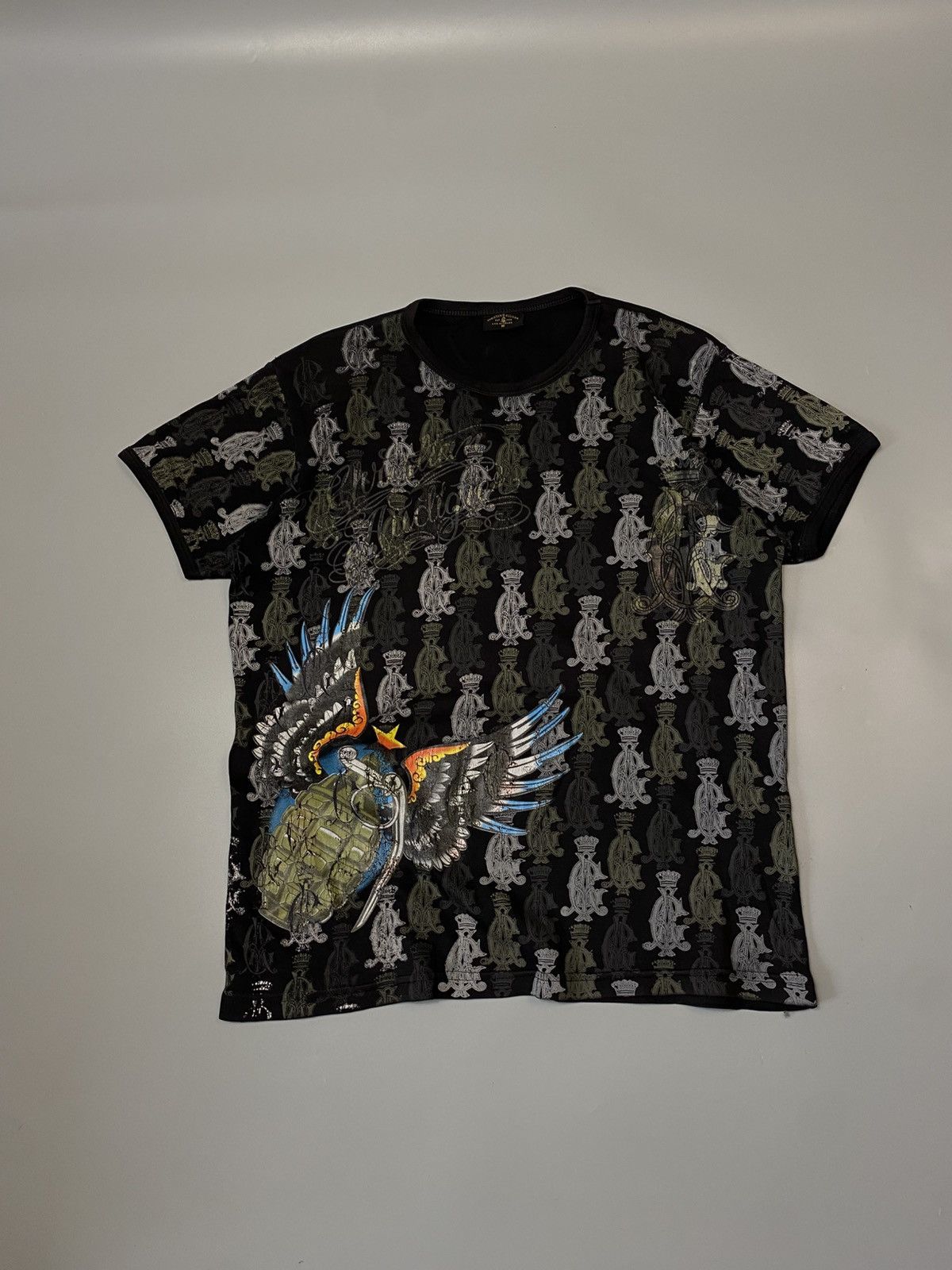 Christian Audigier Christian Audigier vintage by Ed Hardy y2k t-shirt Size US M / EU 48-50 / 2 - 1 Thumbnail