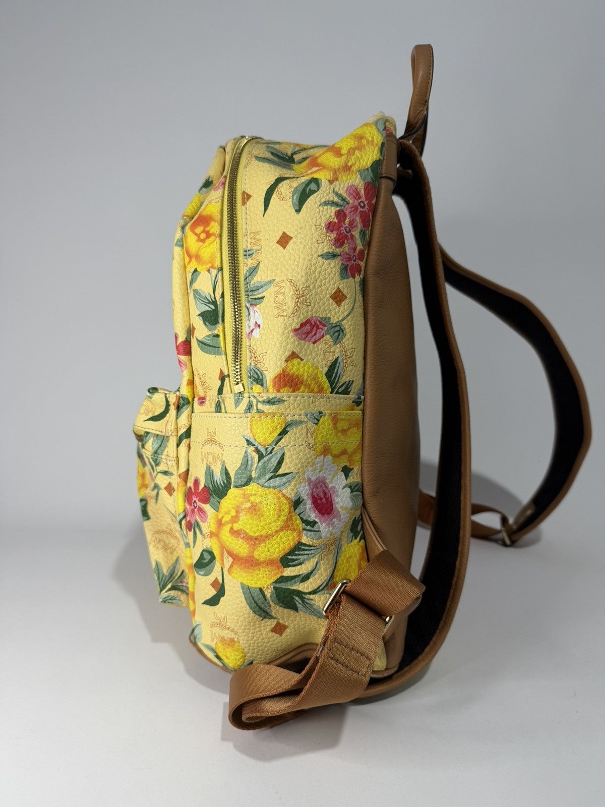 MCM MCM Floral Print Backpack – Limited (MCM x Phenomenon) Size ONE SIZE - 6 Thumbnail