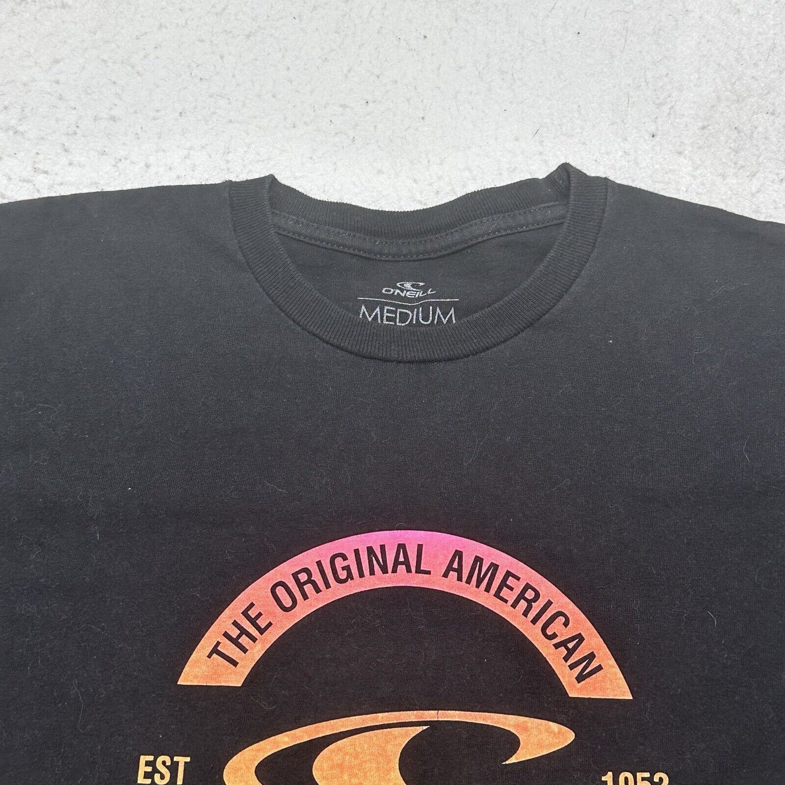 O'Neill O'Neill Medium Black Short Sleeve Graphic T Shirt Size US M / EU 48-50 / 2 - 4 Thumbnail