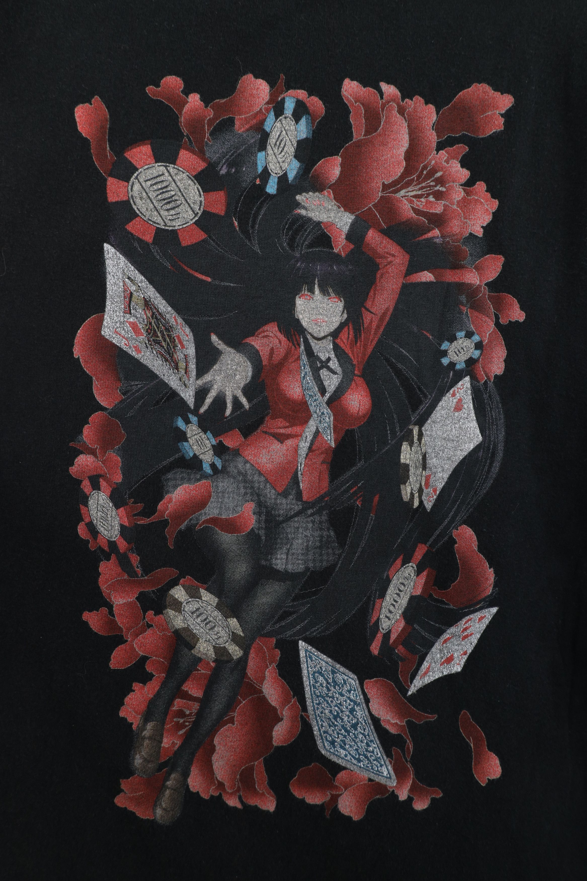 Vintage Kakegurui Compulsive Japanese Anime Yumeki Jabami T-Shirt Size US XL / EU 56 / 4 - 4 Thumbnail