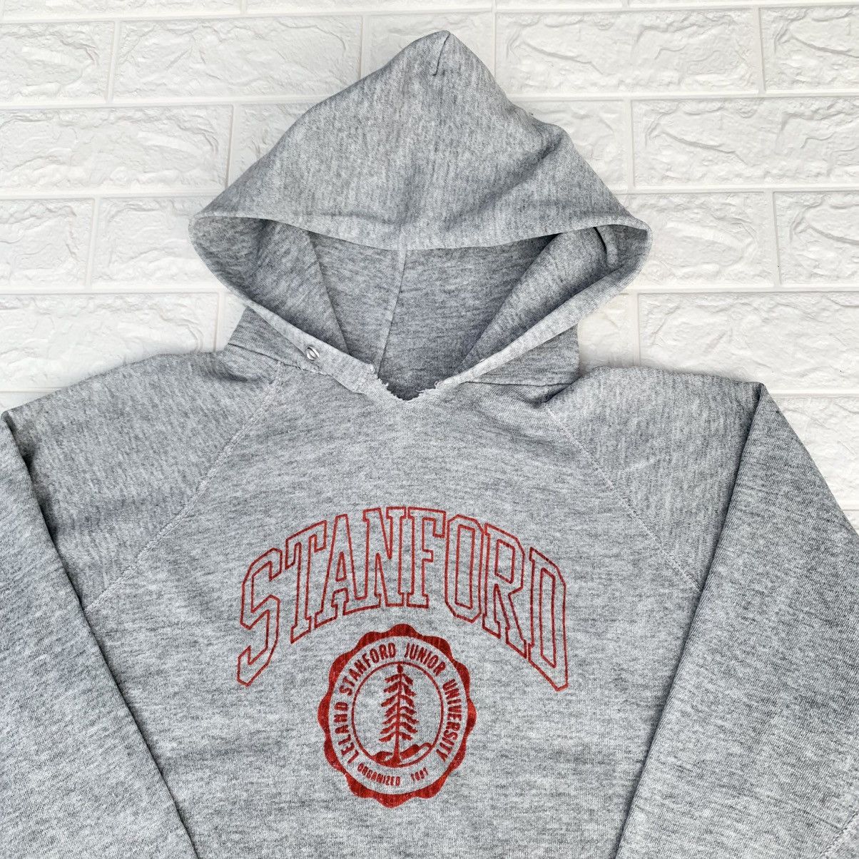 Vintage Vintage 1980s Stanford University Hoodie Velvet Logo Size US M / EU 48-50 / 2 - 5 Thumbnail