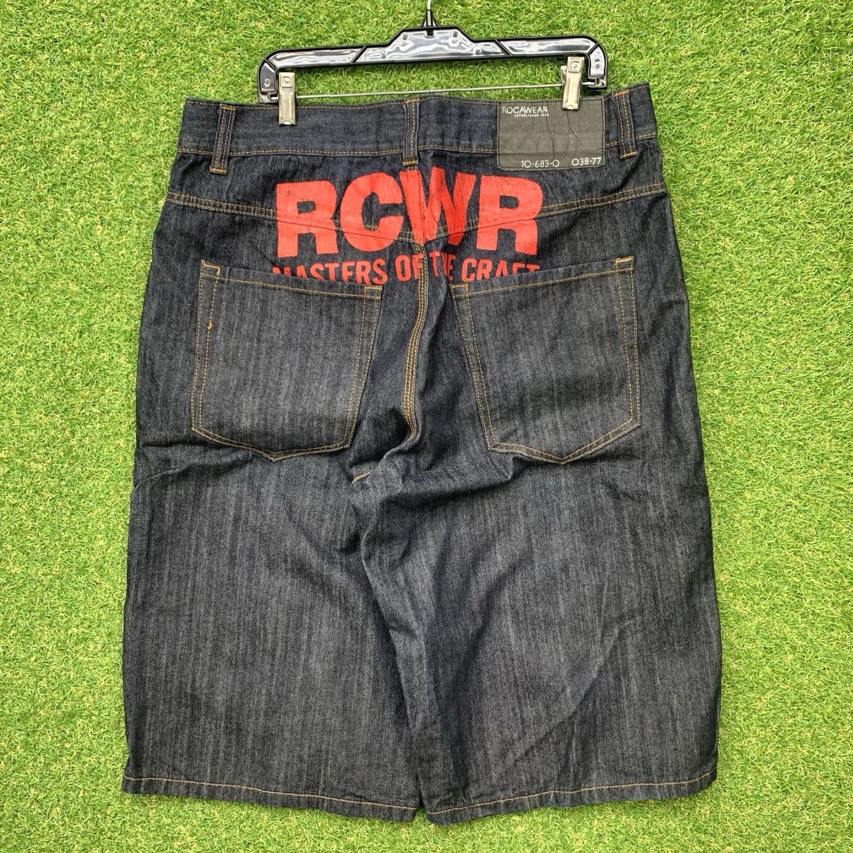 Southpole VINTAGE Rocawear Jeans Shorts Mens 38 x 15 Y2K Baggy Loose 90s Oversized Skater Size US 38 / EU 54 - 2 Thumbnail