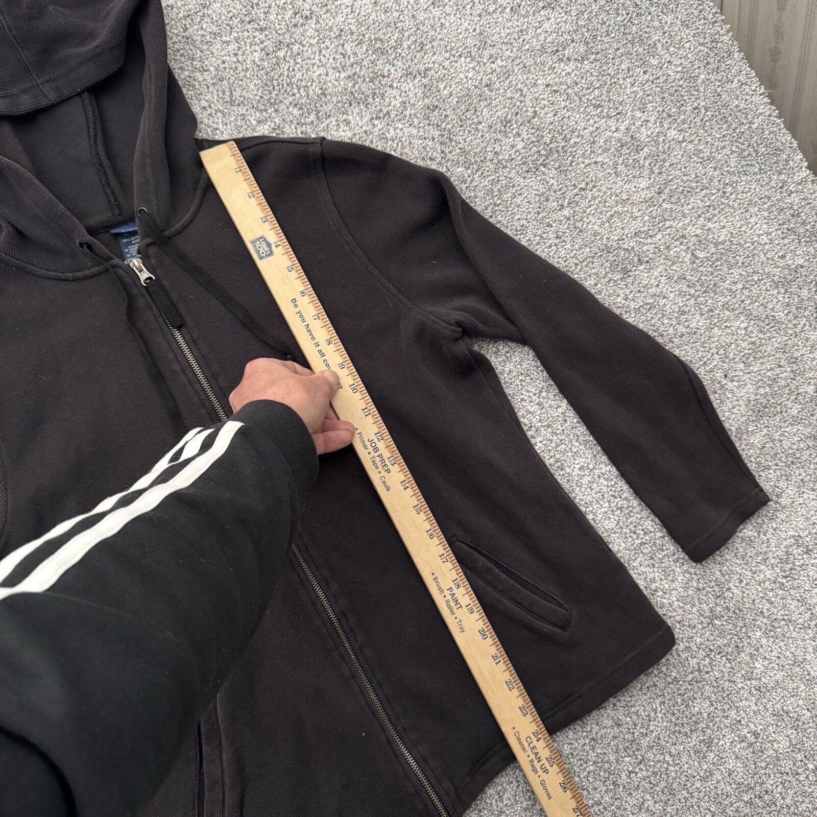 Basic Editions Basic Editions Hoodie Large Grunge Streetwear Y2K Vintage Size US L / EU 52-54 / 3 - 5 Thumbnail