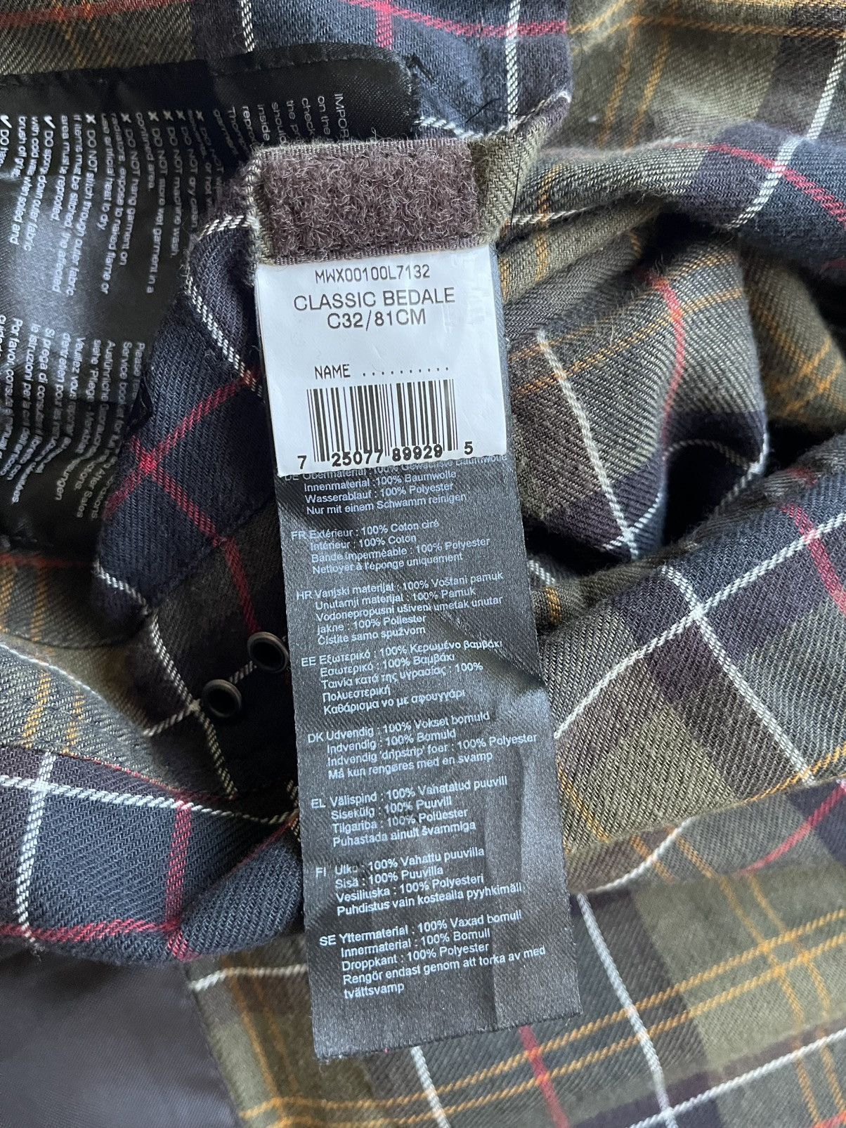 Barbour Barbour Classic Bedale Made in England Size US M / EU 48-50 / 2 - 6 Thumbnail