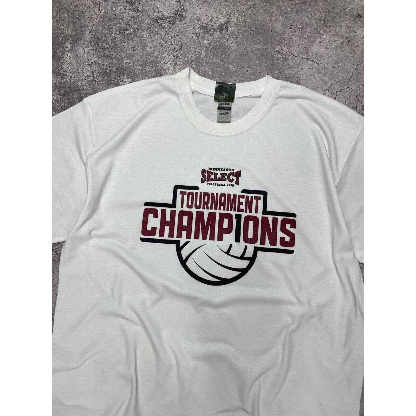 Gildan × Vintage Vintage Minnesota Select Volleyball T-Shirt Champions Size US L / EU 52-54 / 3 - 4 Thumbnail