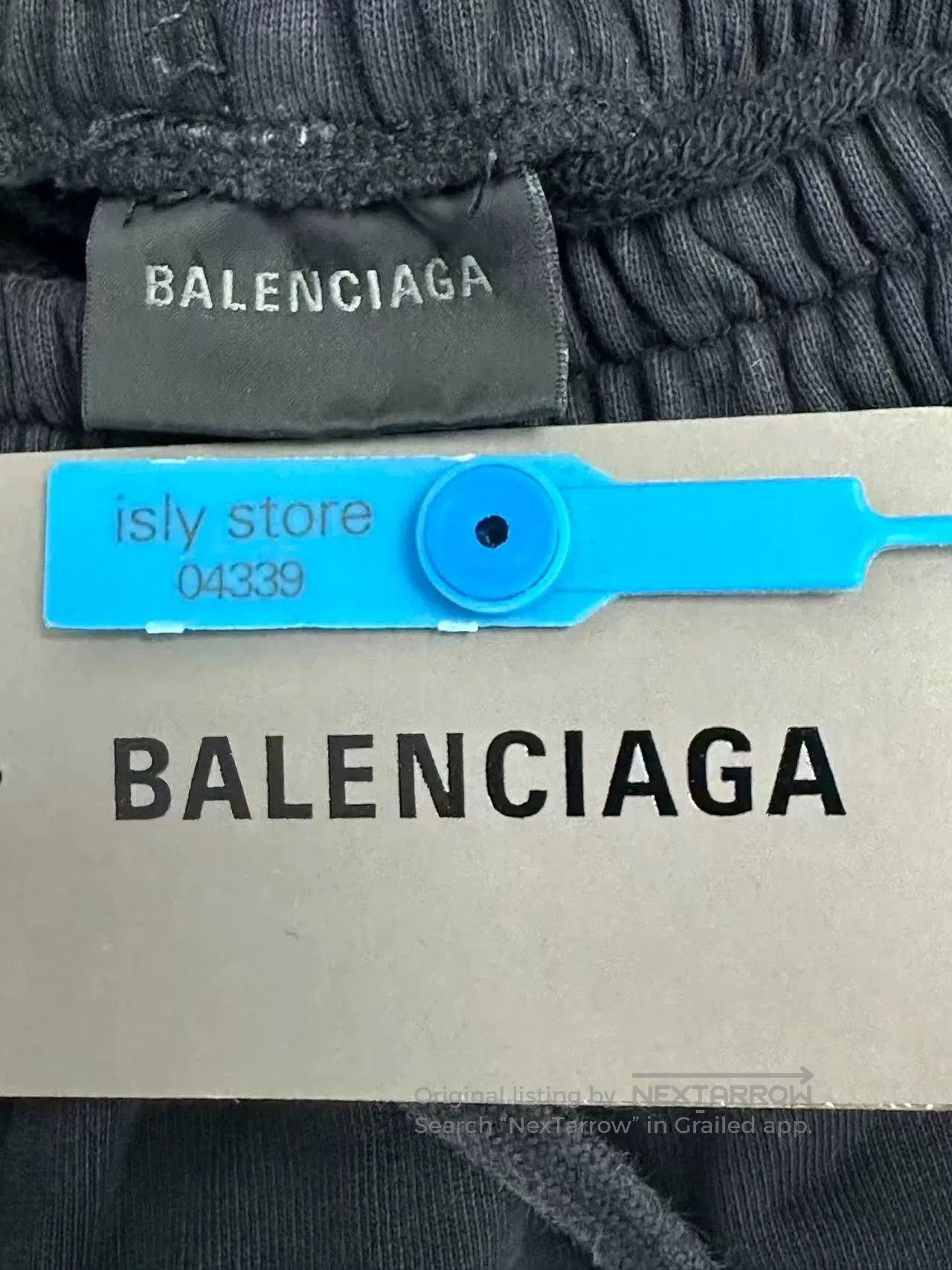 Balenciaga Balenciaga Mid-Rise Straight-Leg Loose Casual Pants. Size US 26 / EU 42 - 4 Thumbnail
