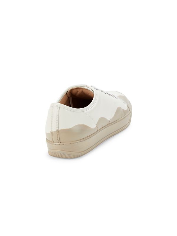Lanvin o1y0125 Low-Top Sneakers in Off White/Beige Size US 8 / EU 41 - 3 Thumbnail
